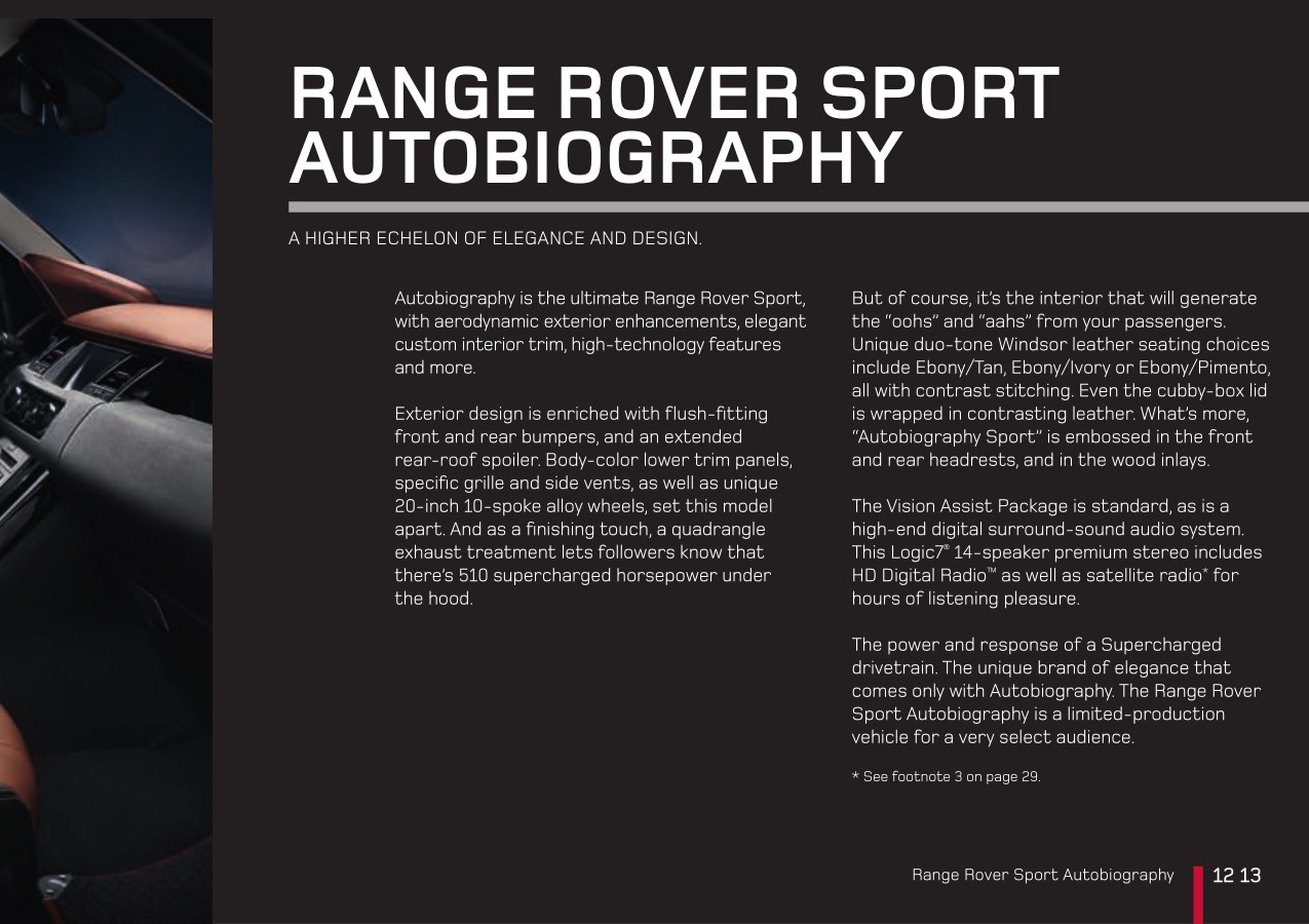 2011 Land Rover Brochure Page 1